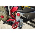 CNC Racing Ergal Main Rearset Caps For Ducati Hypermotard 698 Mono CNC Racing Ergal Main Rearset Caps For Ducati Hypermotard 698 Mono
